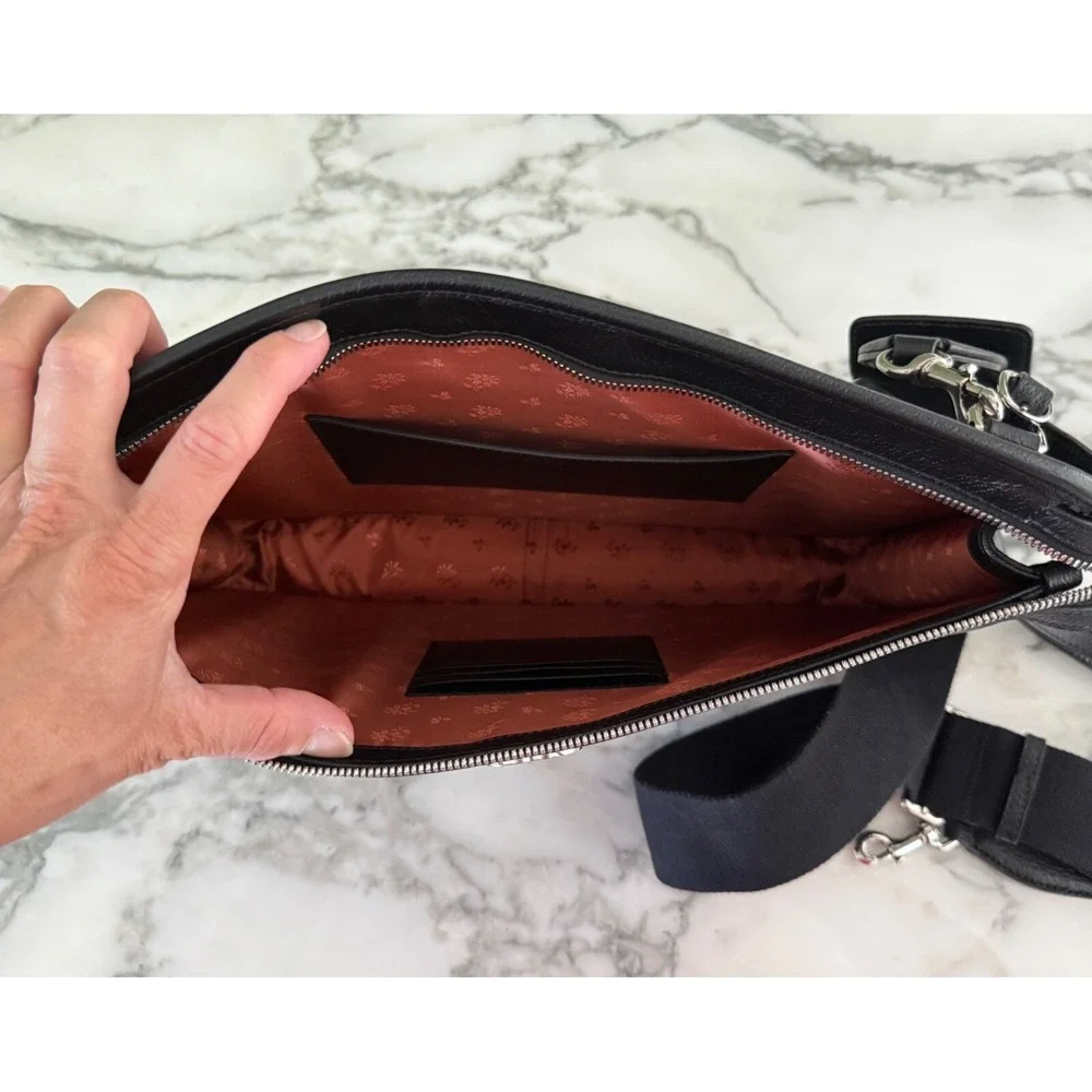 NWT Gucci 752595 Unisex Interlocking Medium GG Messenger Bag‎